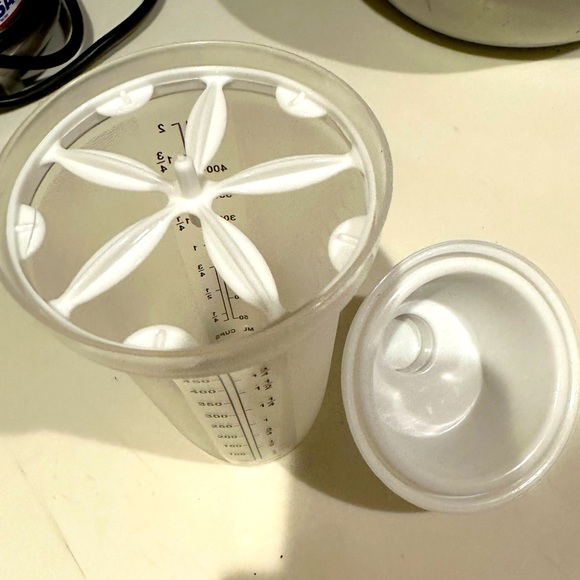 SALAD DRESSING SHAKER CONTAINER HOMEMADE HEALTHY MIXER KITCHEN ACCESSORIES TOOLS - Picture 4 of 5